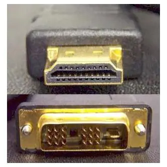 ⁨Video Kabel DVI (18+1) M - HDMI M, 3m, pozłacane złącza, czarny⁩ w sklepie Wasserman.eu