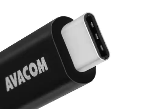 ⁨Avacom USB kabel (3.0), USB A M - USB C (M), 1m, czarny, blistr, DCUS-TPC-100K⁩ w sklepie Wasserman.eu