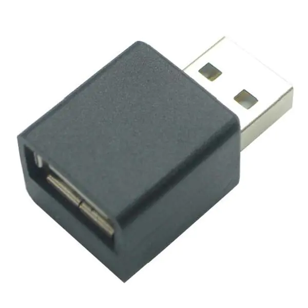 ⁨USB redukcja, (2.0), USB A M - USB A F, czarna, redukcja do ładowania  iPad-a 33760⁩ w sklepie Wasserman.eu