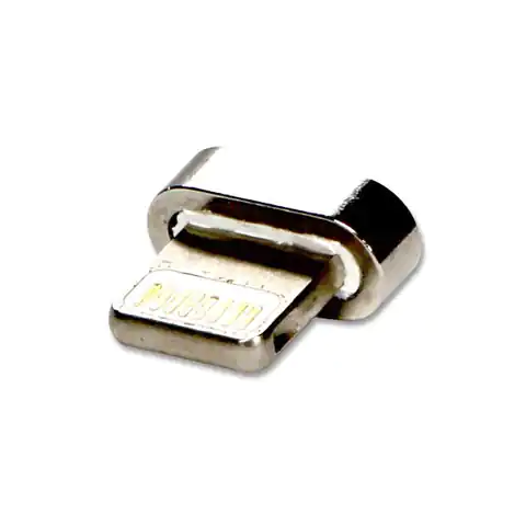 ⁨USB końcówka, Apple Lightning M - połączenie magnetyczne, srebrna, redukcja do kabla magnetycznego 59257⁩ w sklepie Wasserman.eu