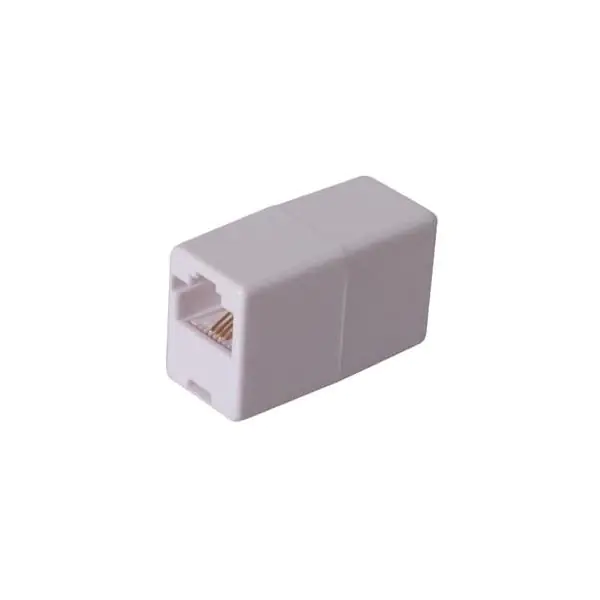 ⁨Złącze przewodów LAN, RJ45 F - RJ45 F, Logo niekrzyżowy⁩ w sklepie Wasserman.eu