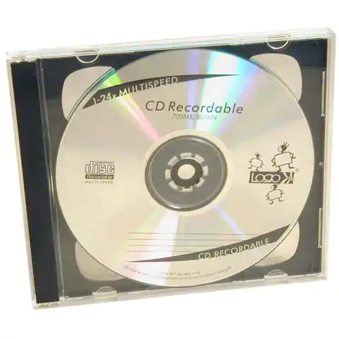 ⁨Box na 2 szt. CD, przezroczysty, czarny tray, 10,4 mm, 200-pack, cena za 1 sztukę⁩ w sklepie Wasserman.eu