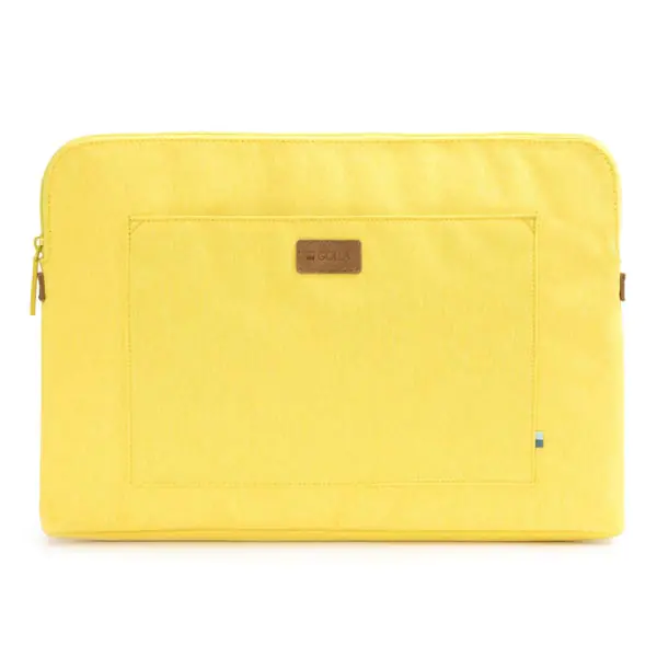 ⁨Sleeve for macbook pro 15", Sirius Sun, yellow, polyester, Golla⁩ at Wasserman.eu