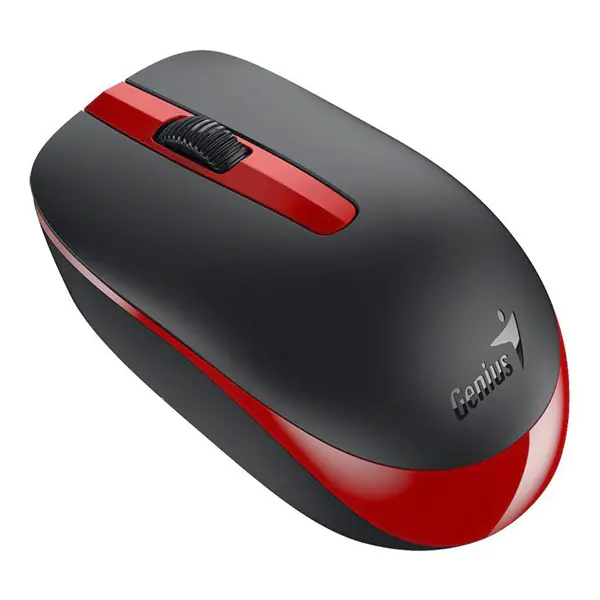 ⁨Genius Mouse NX-7007, 1200DPI, 2.4 [GHz], optical, 3 kl., wireless USB, black-red, AA⁩ at Wasserman.eu