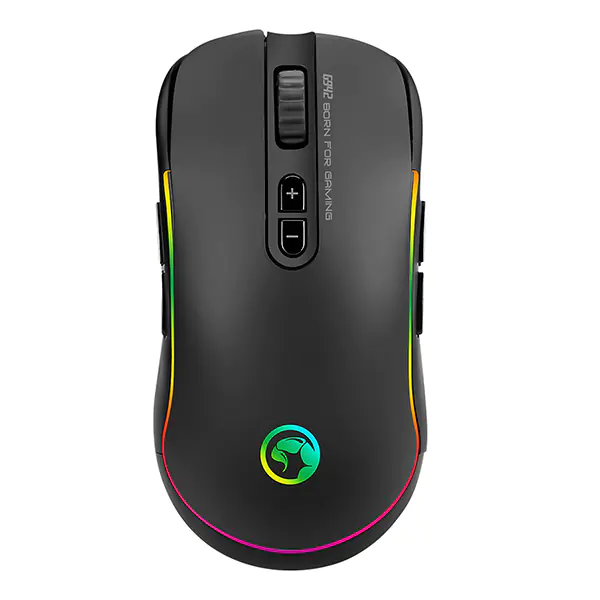 ⁨Marvo G942 Mouse, 10000DPI, Optical, 10 kl., USB Wired, Black, Gaming, RGB Backlight⁩ at Wasserman.eu