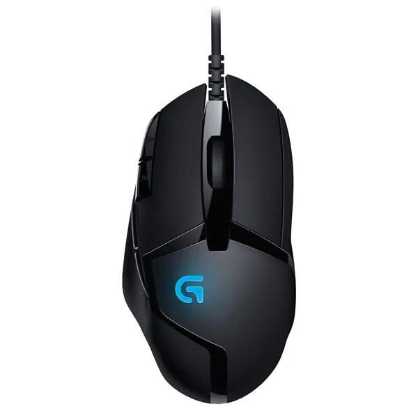 ⁨Logitech Mysz G402 Hyperion Fury, 4000DPI, optyczna, 8kl., przewodowa USB, czarna, do gry⁩ w sklepie Wasserman.eu