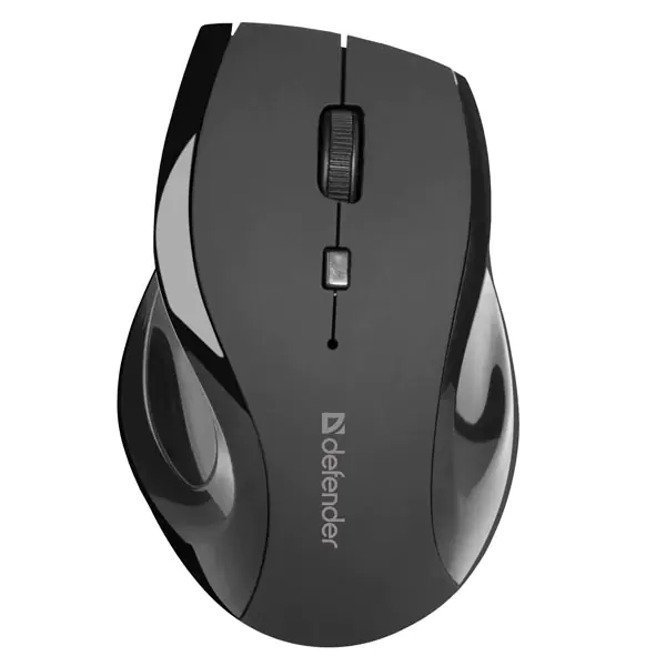 ⁨Defender Accura MM-295 Mysz bezprzewodowa, czarna, 1600DPI⁩ w sklepie Wasserman.eu
