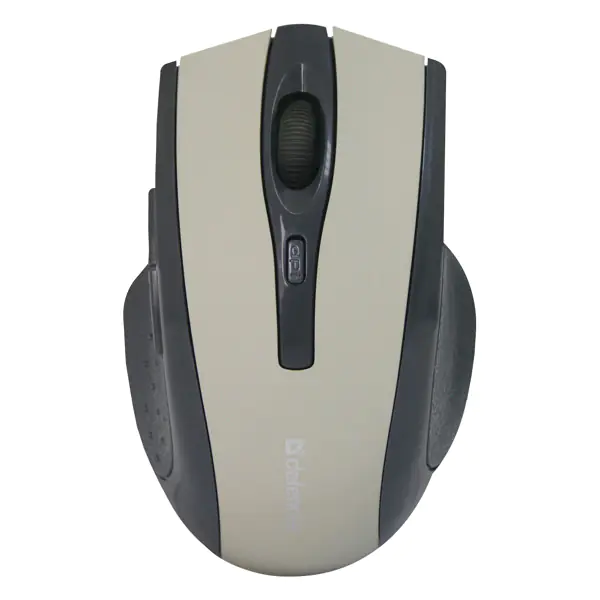 ⁨Defender Mouse Accura MM-665, 1600DPI, 2.4 [GHz], optical, 6kl., wireless, black-gray, 2 pcs AAA, nano-receiver, range 10⁩ at Wasserman.eu