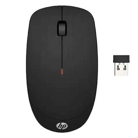 ⁨HP X200 Mouse, 1600DPI, 2.4 GHz, Optical 3 fps, wireless, black, 1 AA pc(s), Windows 7,8,10, Mac OS, Chrome OS⁩ at Wasserman.eu