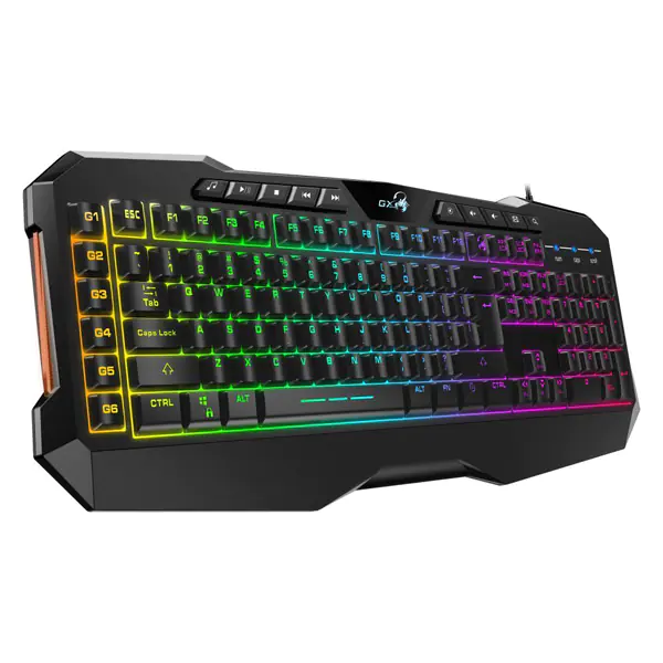 ⁨Genius GX GAMING Scorpion K11 Pro, keyboard CZ/SK, for gaming, programmable keys type wired (USB), black, no, keys⁩ at Wasserman.eu