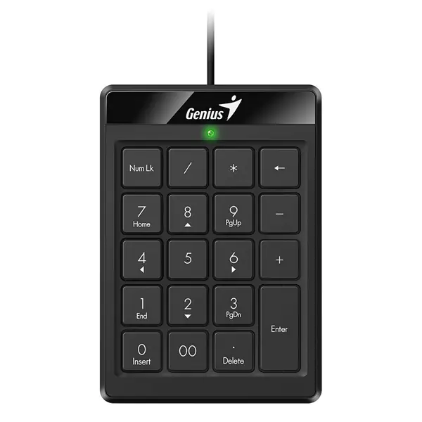 ⁨Genius NumPad 110, numeric keypad, wired (USB), black, no⁩ at Wasserman.eu