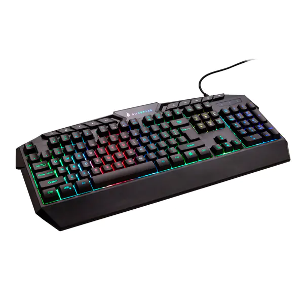 ⁨Surefire KingPin, UK Keyboard, Playable, Wired (USB), Black, Membrane, Backlit⁩ at Wasserman.eu