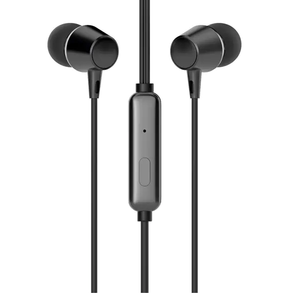 ⁨HP DHE-7000, słuchawki z mikrofonem, przewodowa, czarna, 2.0, douszne typ 3.5 mm jack⁩ w sklepie Wasserman.eu