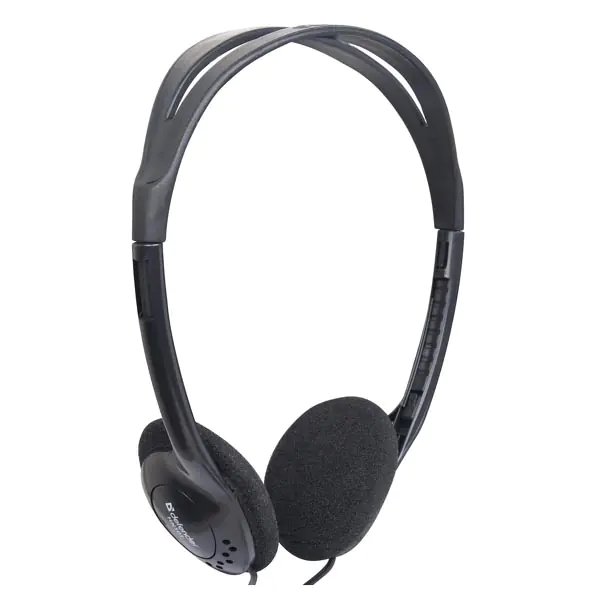 ⁨Defender Aura 101, słuchawki, przewodowa, czarna, otwarta, 3.5 mm jack⁩ w sklepie Wasserman.eu