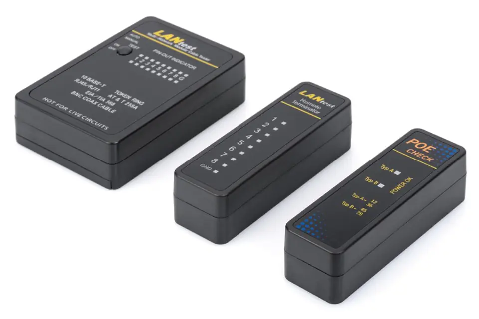 Network cables tester DN-14001-1 at Wasserman.eu
