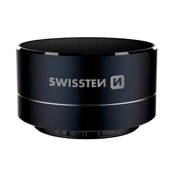SWISSTEN Głośnik bluetooth i-METAL, 3W, czarny, regulacja głośności, metalowy w sklepie Wasserman.eu