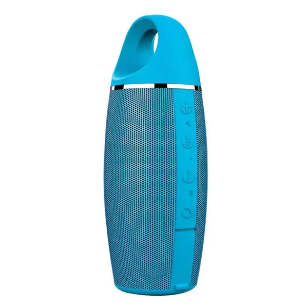 ⁨YZSY Bluetooth speaker FLABO, 2x5W, blue, volume control⁩ at Wasserman.eu