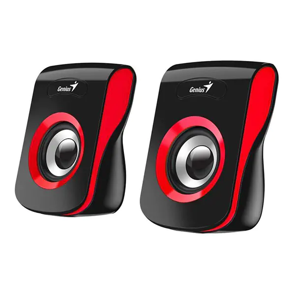 ⁨Genius speakers SP-Q180, 2.0, 6W, B/W, B/W, volume control, table, 150Hz-20kHz⁩ at Wasserman.eu