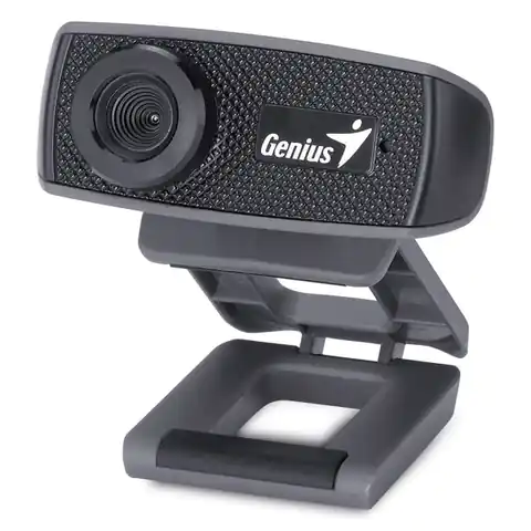 ⁨Genius HD Webkamera FaceCam 1000X v2, 1280x720, USB 2.0, Black, Windows 7 and vyšší, HD resolution⁩ at Wasserman.eu