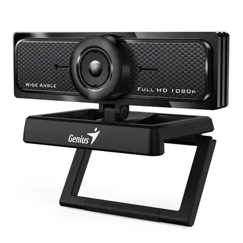 ⁨Genius webcam Full HD F100 V2, 1920x1080, USB 2.0, black, Windows 7 and vyšší, FULL HD resolution⁩ at Wasserman.eu