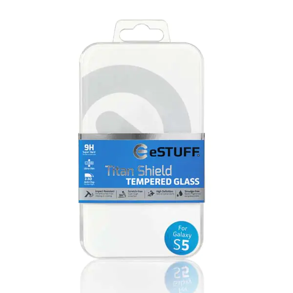 ⁨Screen Protector for Samsung Galaxy S5 Tempered glass⁩ at Wasserman.eu