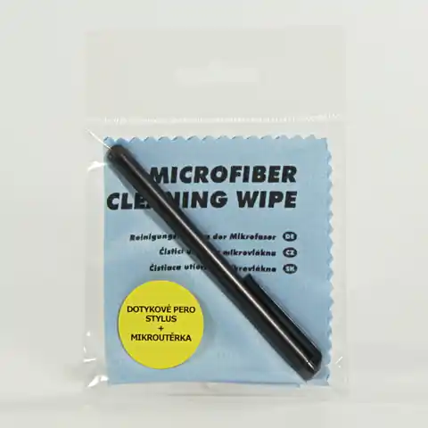 ⁨Touch Pen, Capacitive Pen, Metal, for iPad and Tablet +Microfiber cloth, Logo⁩ at Wasserman.eu