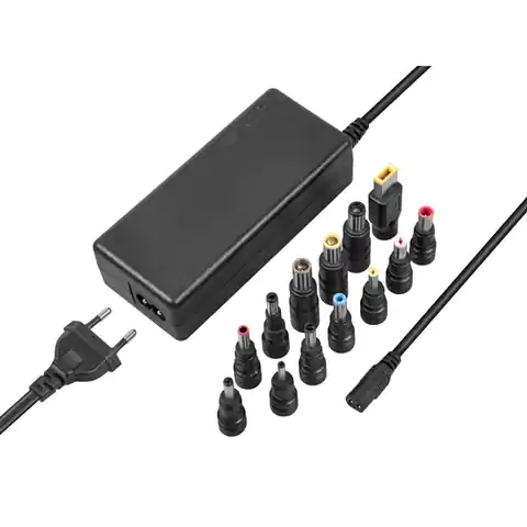 ⁨Avacom ładowarka - adapter QuickTIP dla notebooky univerzální, 18,5-20V, až 3,25A, 65W, ADAC-UNV-A65W, przewód 1,2 m + 13 złączy⁩ w sklepie Wasserman.eu