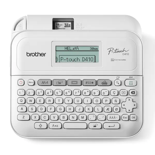 ⁨Brother Label Printer, PT-D410⁩ at Wasserman.eu