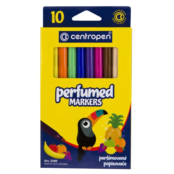 ⁨PERFUMED FELT-TIP PENS "Perfumed 2589" 10pcs CENTROPEN⁩ at Wasserman.eu