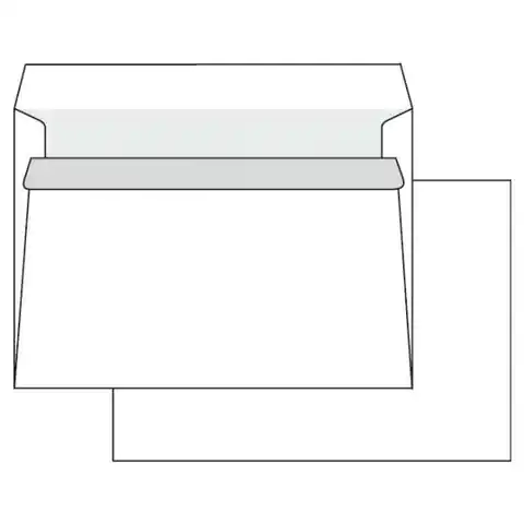 ⁨Self adhesive envelope, C5, 162 x 229mm, white, Krpa, mail, 1000pcs.⁩ at Wasserman.eu