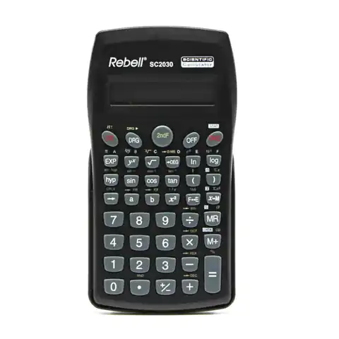 ⁨Rebell Calculator RE-SC2030 BX, black, scientific⁩ at Wasserman.eu