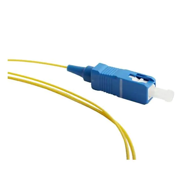 ⁨Optical PigTail Single mode (9/125), SC - without 2nd connector, 1m, economy⁩ at Wasserman.eu