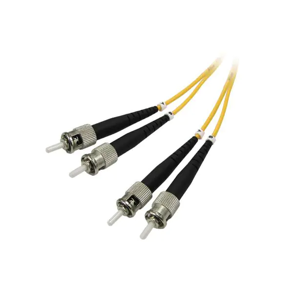 ⁨Optyczny Patch Cord Single mod (9/125), 2xST - 2xST, 2m, economy⁩ w sklepie Wasserman.eu