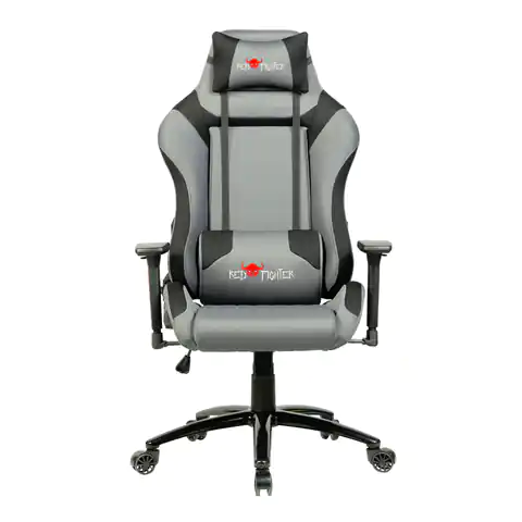 ⁨For gamers, Red Fighter C3 seat, gray, detachable headrest⁩ at Wasserman.eu