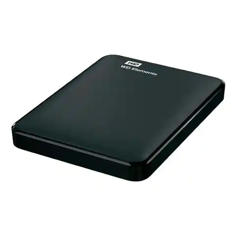⁨Western Digital zewnętrzny dysk twardy, Elements Portable, 2.5", USB 3.0 (3.2 Gen 1), 2TB, WDBU6Y0020BBK, czarny⁩ w sklepie Wasserman.eu