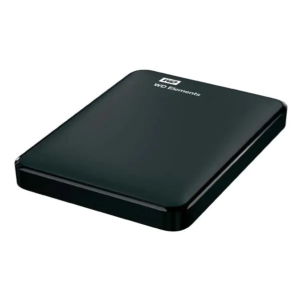 ⁨Western Digital zewnętrzny dysk twardy, Elements Portable, 2.5", USB 3.0 (3.2 Gen 1), 2TB, WDBU6Y0020BBK, czarny⁩ w sklepie Wasserman.eu