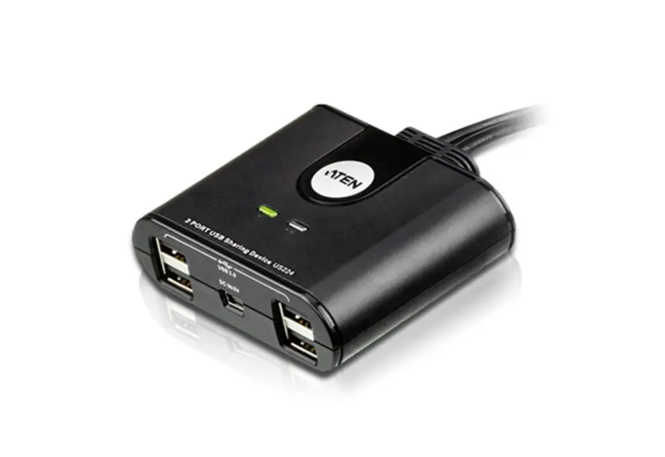2 x 4 USB 2.0 Peripheral Switch US224 at Wasserman.eu