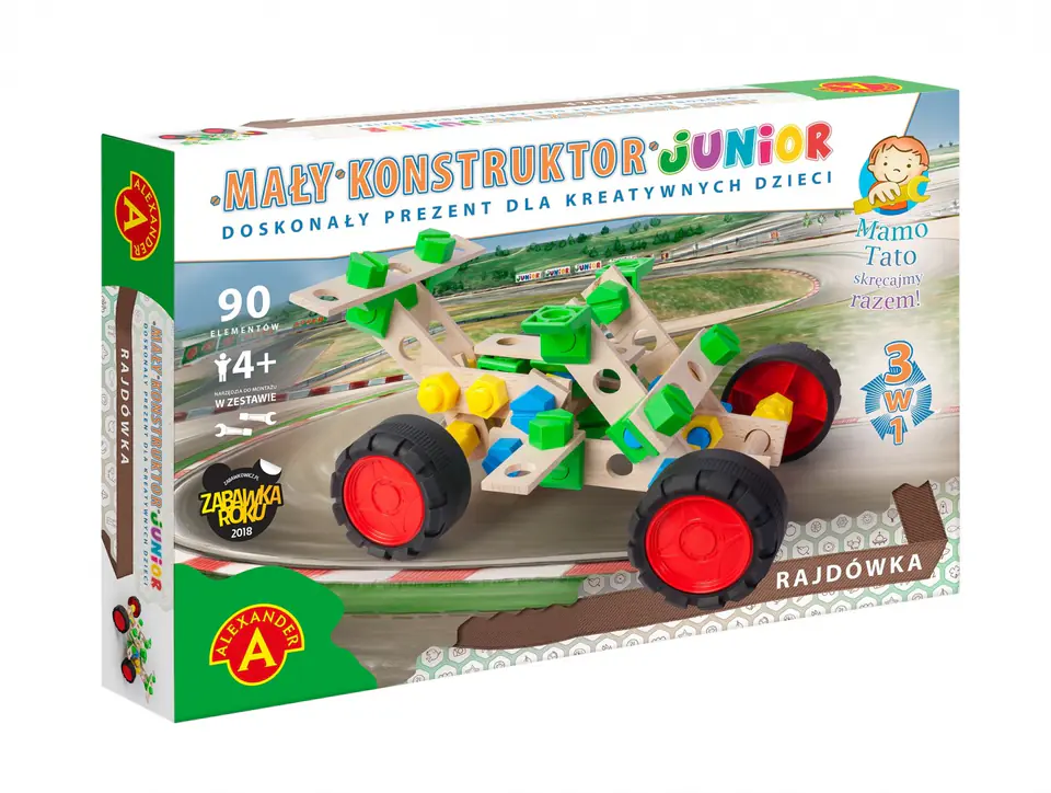 Construction set Little Constructor Junior 3w1 - Rally car at Wasserman.eu