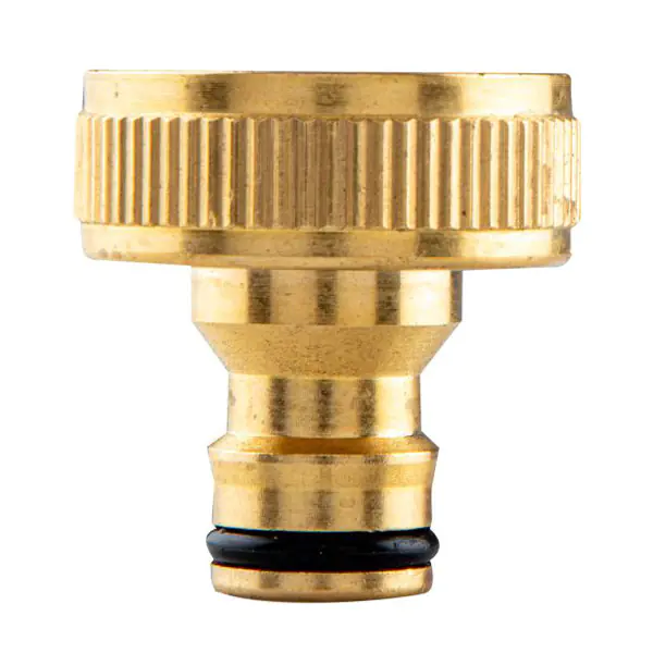 ⁨NEO TOOLS Przyłacze do kranu materiał mosiądz, złota, 15-747⁩ w sklepie Wasserman.eu
