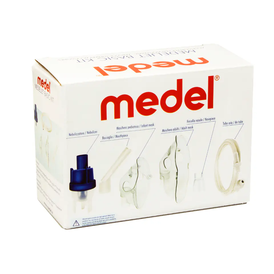 ⁨Zestaw do nebulizacji MEDEL MedelJet Basic Zestaw akcesoriów do nebulizacji⁩ w sklepie Wasserman.eu