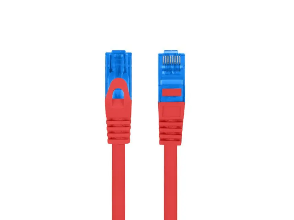 ⁨Patch cord cat.6a S/FTP CCA 1.0m Red⁩ at Wasserman.eu