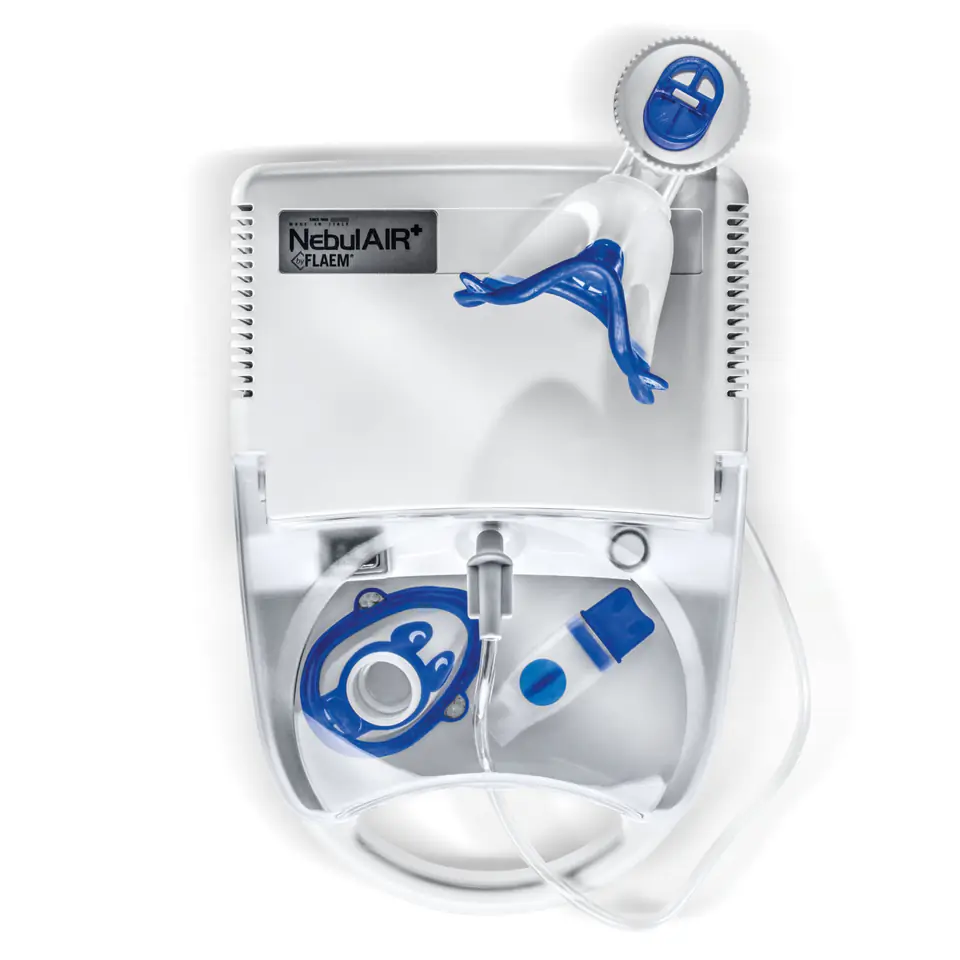 FLAEM NEBULAIR+ Inhalator pneumatyczno-tłokowy profesjonalny z nebulizatorem RF7 w sklepie Wasserman.eu