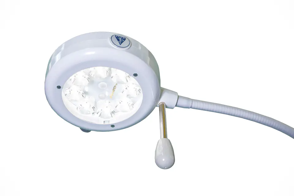 ⁨FAMED SOLIS 30F Lampa diagnostyczna statywowa, lampa LED do gabinetów i klinik⁩ w sklepie Wasserman.eu