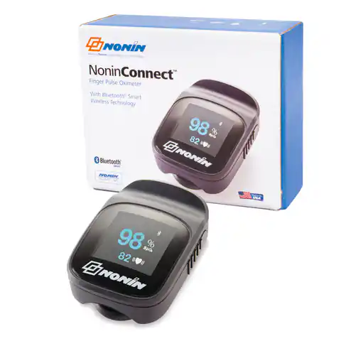 ⁨Nonin Connect 3240 Bluetooth (3230) Pulsoksymetr Nonin z technologią Bluetooth⁩ w sklepie Wasserman.eu
