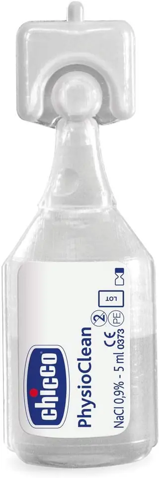 ⁨Chicco Physio Clean 5 ml10 sztuk Sól fizjologiczna do nebulizacji 5 ml 10 sztuk⁩ w sklepie Wasserman.eu