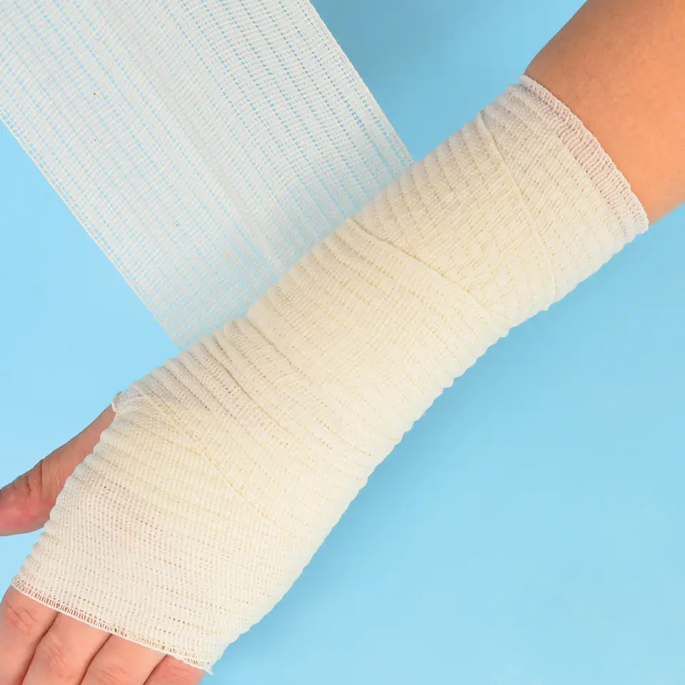 ZARYS ELASTOBAND FLEX 10 cm x 5 m Opaska tkana podtrzymująca, elastyczna i hipoalergiczna w sklepie Wasserman.eu