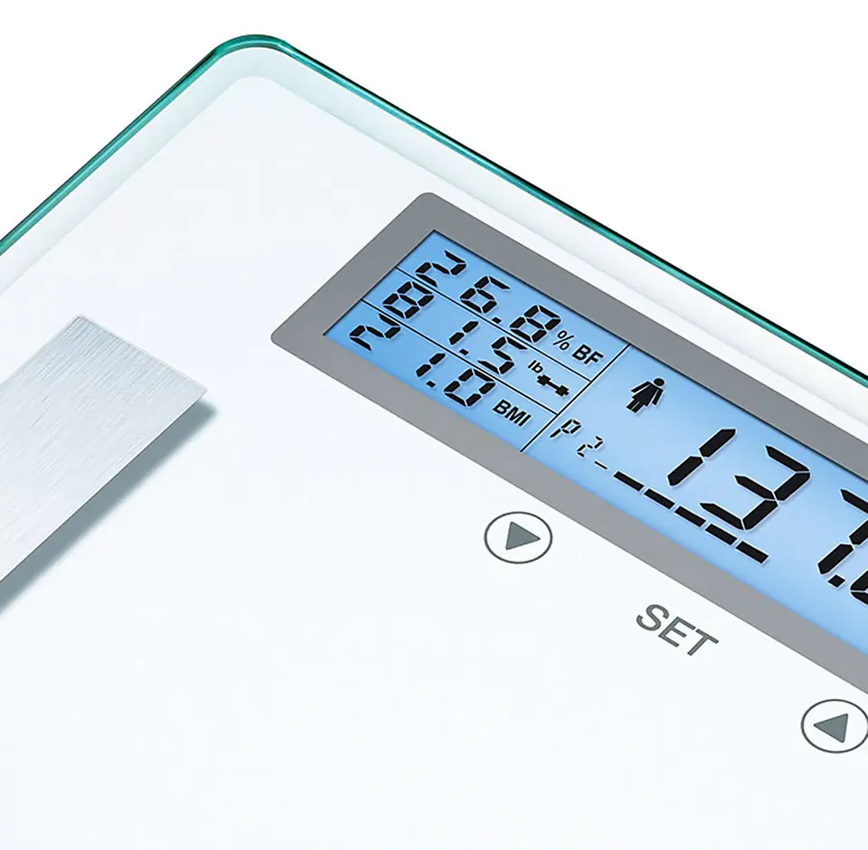 ⁨Beurer BG51 XXL Rectangle White Electronic personal scale⁩ at Wasserman.eu
