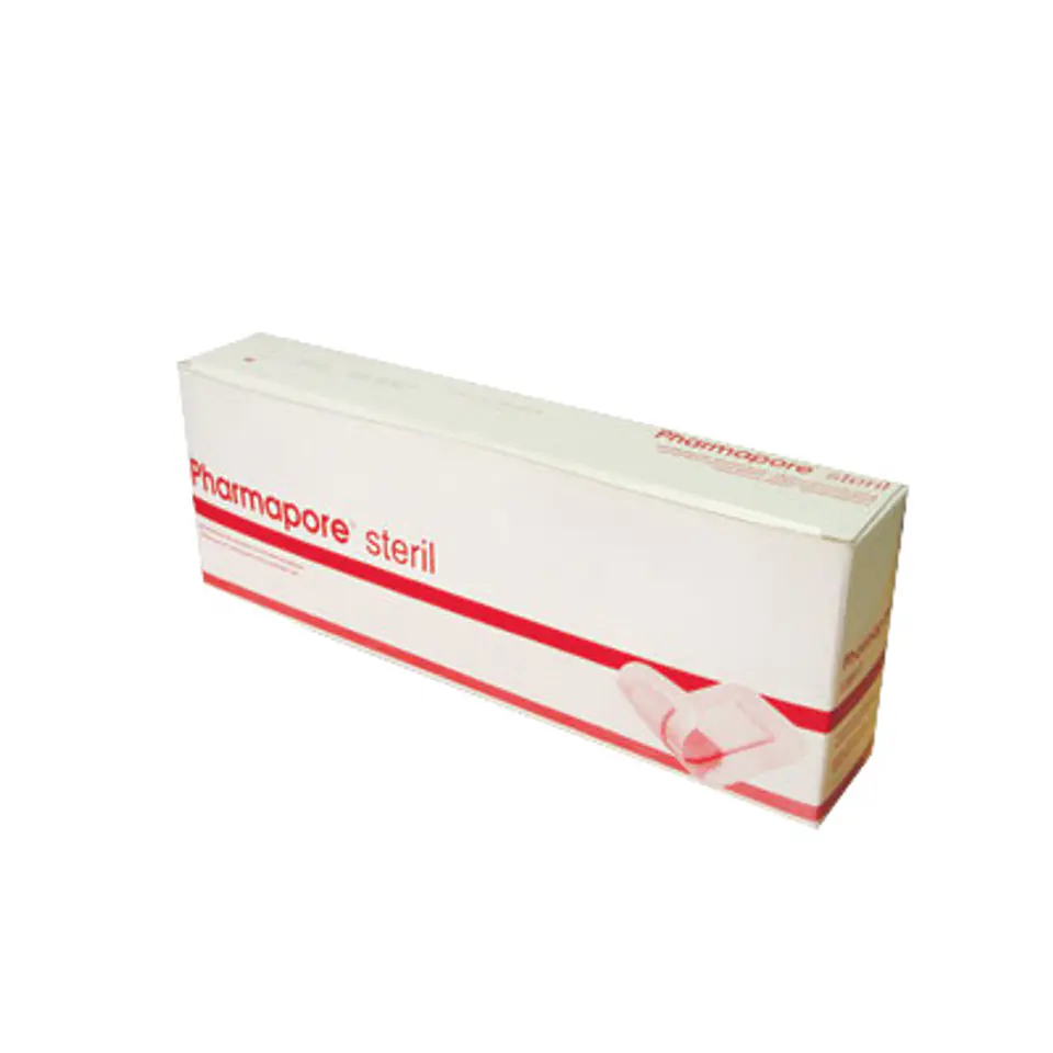 ⁨Pharmapore Sterile-10x25cm Opatrunek samoprzylepny jałowy włókninowy⁩ w sklepie Wasserman.eu