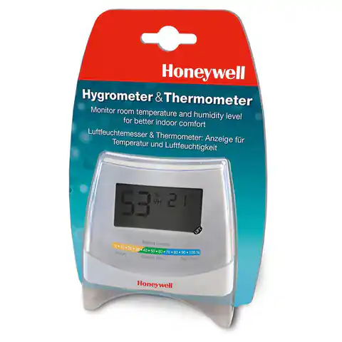 ⁨Honeywell HHY70E Termohigrometr cyforwy⁩ w sklepie Wasserman.eu