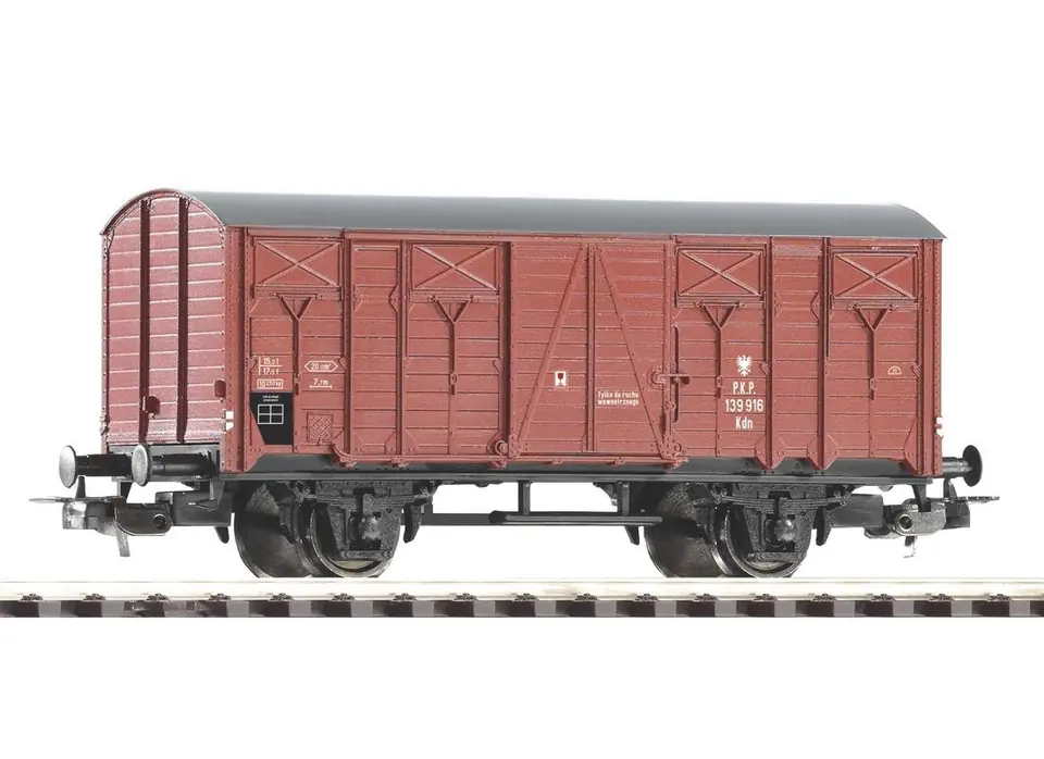 Covered freight wagon type Kdn PKP III at Wasserman.eu